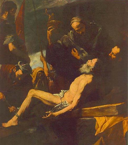 Jusepe de Ribera The Martyrdom of St Andrew Sweden oil painting art